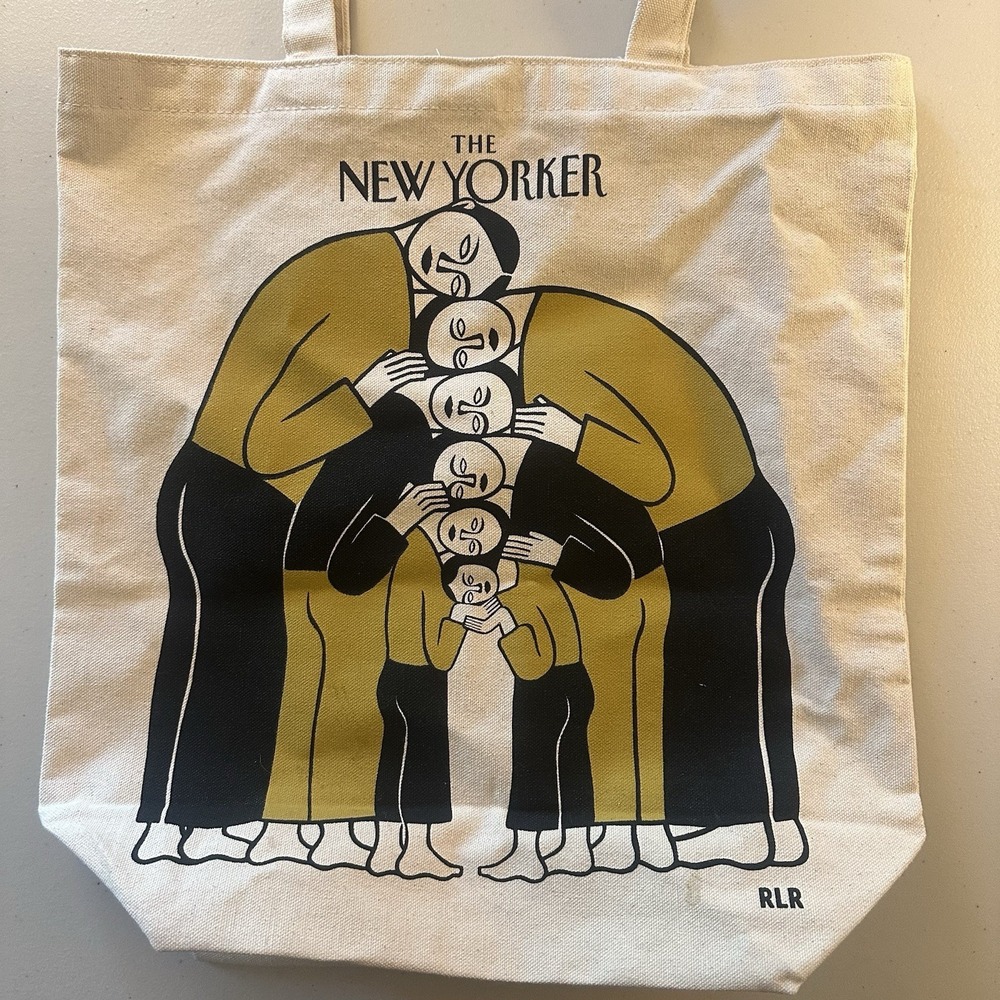 The New Yorker Magazine Canvas Tote Bag Matryoshka RLR Limited Edition 2021